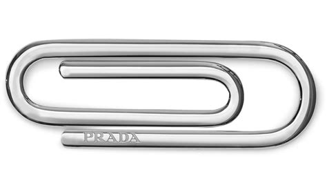 prada paper clip ebay|prada selling paper clips.